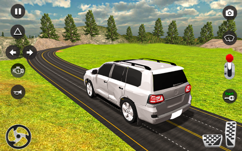 اسکرین شات بازی Prado Driving Real Car Games 1