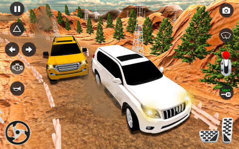 اسکرین شات بازی Prado Driving Real Car Games 3