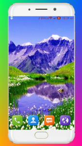 اسکرین شات برنامه Mountain Wallpaper 3