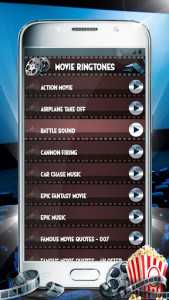 اسکرین شات برنامه Movie Ringtones 🎥 Best Notification Sounds 📱 3