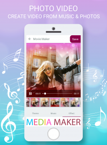 اسکرین شات برنامه Image To Video - Movie Maker 1