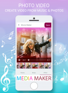 اسکرین شات 1 برنامه Image To Video - Movie Maker