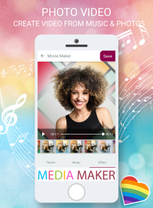 اسکرین شات برنامه Image To Video - Movie Maker 8