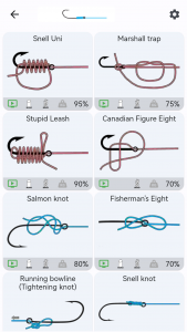 اسکرین شات برنامه Fishing Knots 6