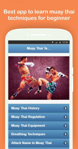 اسکرین شات برنامه Muay Thai MMA Techniques Complete 1