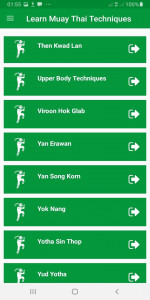 اسکرین شات 5 برنامه Muay Thai MMA Techniques