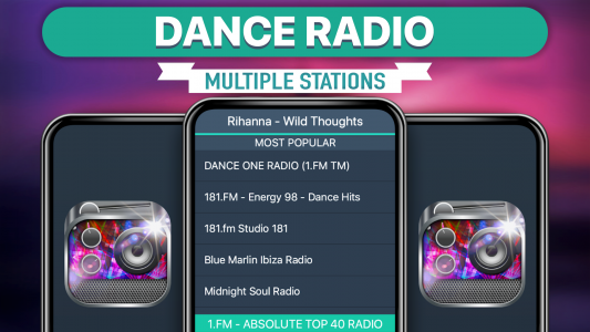 اسکرین شات 1 برنامه Dance Radio Favorites