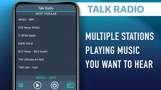 اسکرین شات 4 برنامه Talk Radio Favorites