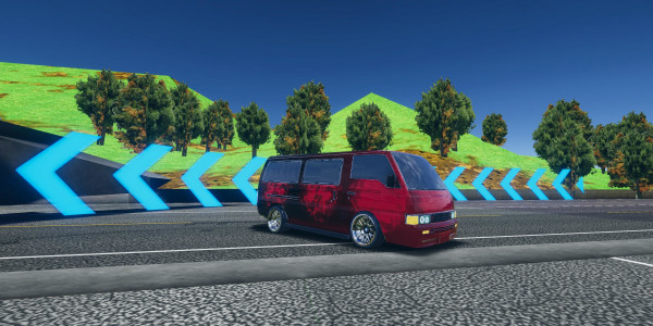 اسکرین شات بازی Commuter Van Racing 3