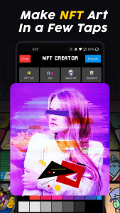 اسکرین شات برنامه NFT Creator : NFT Art Maker 2