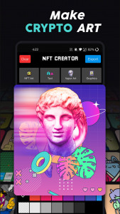 اسکرین شات برنامه NFT Creator : NFT Art Maker 5