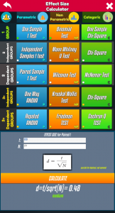 اسکرین شات 5 برنامه SPSS Test Selector