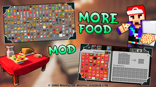 اسکرین شات بازی Fast Food Mods For MCPE 3