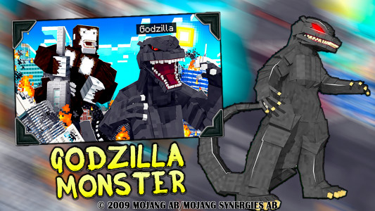 اسکرین شات بازی Monsters - Godzilla King Mod 4