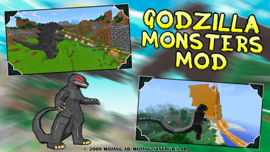 اسکرین شات بازی Monsters - Godzilla King Mod 3