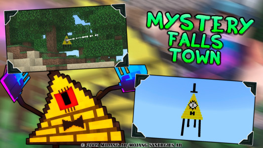 اسکرین شات بازی Mystery Gravity Falls Town Map 3