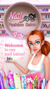 اسکرین شات برنامه Nail Art Fashion Salon Game 2