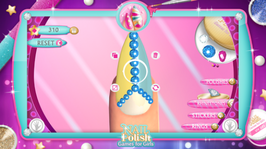 اسکرین شات بازی Nail Polish Games For Girls 2