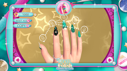 اسکرین شات بازی Nail Polish Games For Girls 4