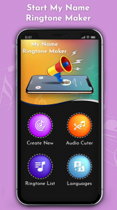 اسکرین شات 2 برنامه Name Ringtone Maker