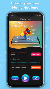 اسکرین شات 3 برنامه Name Ringtone Maker