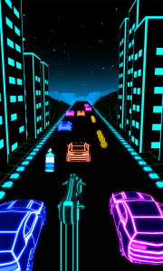 اسکرین شات بازی Neon Bike Race 3