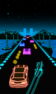 اسکرین شات بازی Neon Bike Race 2