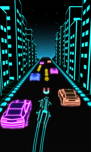 اسکرین شات بازی Neon Bike Race 1