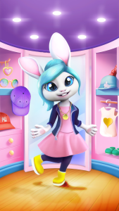 اسکرین شات 5 بازی Bu Bunny - Cute pet care game