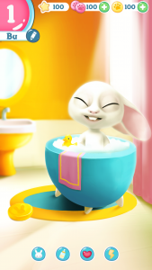 اسکرین شات بازی Bu Bunny - Cute pet care game 2