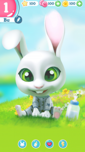 اسکرین شات بازی Bu Bunny - Cute pet care game 1