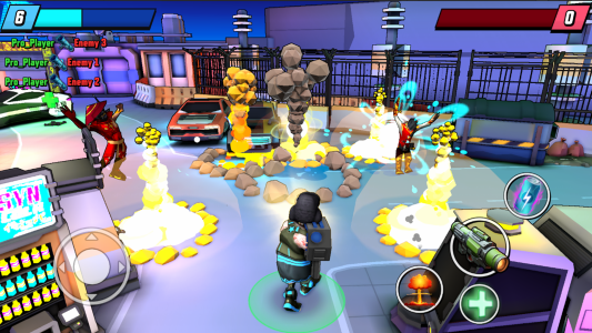 اسکرین شات 7 بازی Gridpunk Battle Royale 3v3 PvP