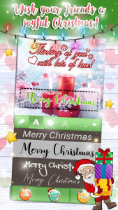 اسکرین شات 4 برنامه Christmas Greeting Card Quotes