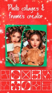اسکرین شات 2 برنامه Christmas Collage Maker