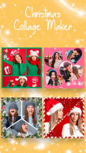 اسکرین شات 1 برنامه Christmas Collage Maker