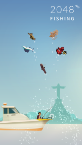 اسکرین شات 5 بازی 2048 Fishing