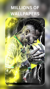 اسکرین شات 4 برنامه Neymar JR Wallpapers 2025