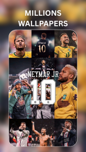 اسکرین شات 1 برنامه Neymar JR Wallpapers 2025