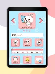اسکرین شات برنامه Niki: Cute Alarm Clock App 1