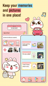 اسکرین شات برنامه Niki: Cute Diary App 2