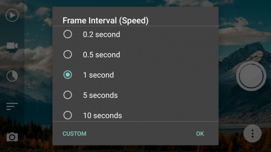 اسکرین شات برنامه Framelapse: Timelapse Camera 2