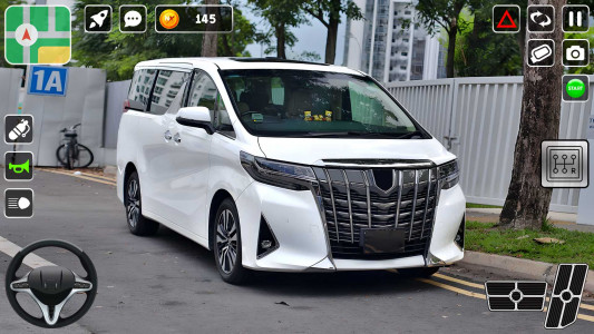 اسکرین شات بازی Alphard Car Game Simulator 3D 4