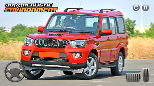 اسکرین شات 3 بازی Indian Car Games 3D Scorpio