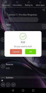 اسکرین شات برنامه iphone 11 Ringtone 6