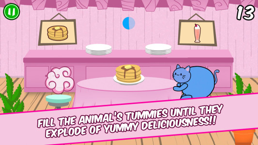 اسکرین شات 2 بازی Bunny Pancake Kitty Milkshake