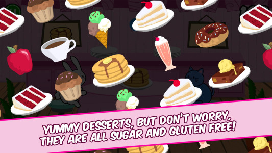 اسکرین شات 3 بازی Bunny Pancake Kitty Milkshake