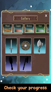 اسکرین شات 4 بازی Medieval Clicker Blacksmith