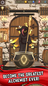 اسکرین شات 3 بازی Alchemy Clicker - Potion Maker