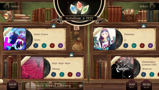 اسکرین شات 5 بازی Lanota - Music game with story