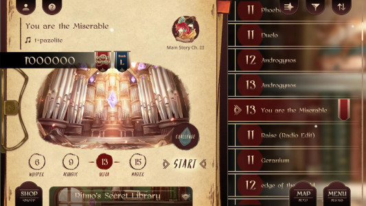 اسکرین شات 2 بازی Lanota - Music game with story